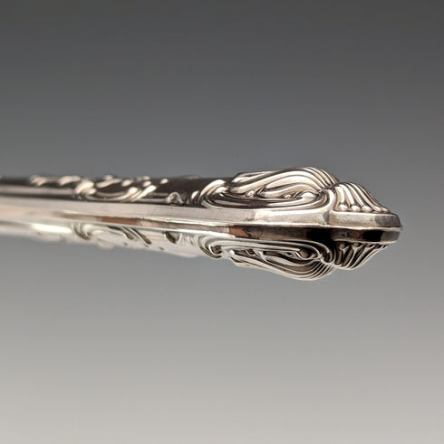 1992年 英国ヴィンテージ 純銀製ハンドル ケーキスライサー 箱入り Harrison Brothers